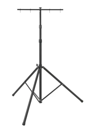 Brennenstuhl ST 301 Trépied télescopique pour chantier noir avec barre transversale, 115 - 300 cm, 10Kg de charge admissible pour projecteurs LED (1170310010) Livraison Express
