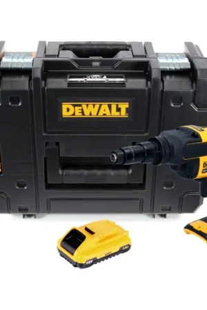 Dernière Chance Visseuse universelle sans fil DeWalt DCF 622 18 V 34 Nm sans balais + 1x batterie 3,0 Ah + TSTAK - sans chargeur