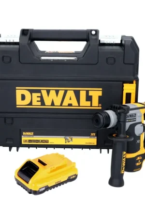 Prix Promo Marteau perforateur sur batterie DeWalt DCH 172 18 V 16 mm 1,4 Joule SDS plus brushless + 1x batterie 3,0 Ah + TSTAK - sans chargeur