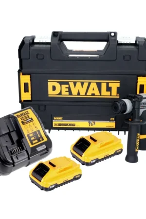 Marteau perforateur à batterie DeWalt DCH 172 L2 18 V 16 mm 1,4 Joule SDS plus brushless + 2x batterie 3,0 Ah + chargeur + TSTAK Super Prix