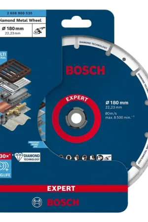 Disque à tronçonner Bosch Expert Diamond Metal Wheel 180 x 22,23 mm (2608900535) Technologie Diamant Seulement Aujourd'hui