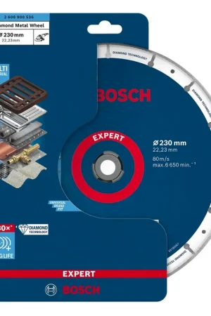 Satisfait Ou Remboursé Bosch Expert Diamond Disque à tronçonner Metal Wheel 230 x 22,23 mm ( 2608900536 ) Diamond Technology