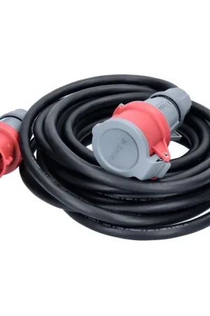Livraison Express Brennenstuhl Rallonge CEE 400V / 16A 10m IP44 noire ( 1167740 ) pour courant fort / courant triphasé / courant de force