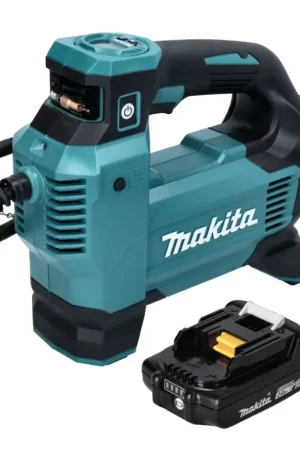 Vente Directe Makita DMP 181 A1 Compresseur sans fil 18 V 11,1 bar + 1x batterie 2,0 Ah - sans chargeur