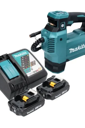 Makita DMP 181 RA Compresseur sans fil 18 V 11,1 bar + 2x batterie 2,0 Ah + chargeur Must-Have