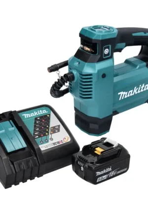 Makita DMP181RT1 Compresseur/Gonfleur sans fil 11,1 bar 18V + 1x Batterie 5,0 Ah + Chargeur Expédié Aujourd'hui