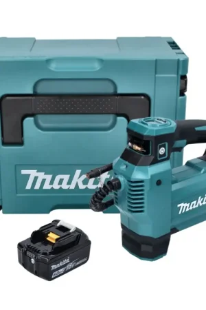 Makita DMP 181 G1J Gonfleur sans fil 11,1 bar 18 V + 1x Batterie 6,0Ah + Coffret Makpac - sans chargeur Marque