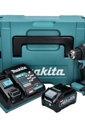 Acheter Direct Makita DF 002 GM101 Perceuse-visseuse sans fil 40 V maxi 64 Nm brushless XGT + 1x Batterie 4,0 Ah + Chargeur + Coffret Makpac