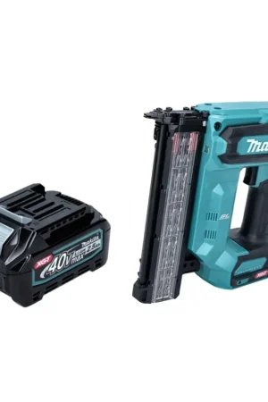 Bon Marché Makita FN 001 GD1 Cloueur à refouler sans fil 40 V max XGT brushless + 1x Batterie 2,5 Ah - sans chargeur