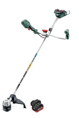 Expédition Rapide Metabo FSB 36-18 LTX BL 40 Débroussailleuse sans fil 36 V (2x 18 V) poignée à deux mains sans balai + 2x Batteries 8,0 Ah - sans chargeur