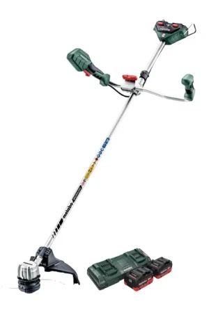 Populaire Metabo FSB 36-18 LTX BL 40 Débroussailleuse sans fil 36 V (2x 18 V) poignée à deux mains sans balai + 2x Batteries 8,0 Ah + Chargeur double