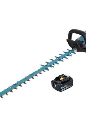 Affaire À Saisir Taille-haie à batterie Makita DUH 752 M1 18 V 75 cm sans balais + 1x batterie 4,0 Ah - sans chargeur