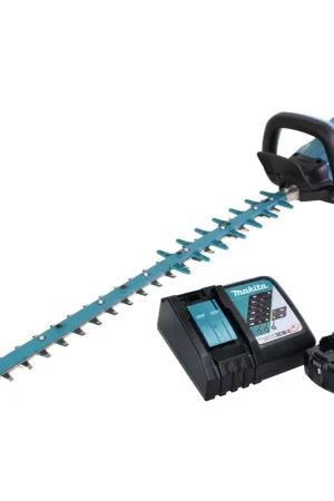 Achetez Aujourd'hui Makita DUH 752 RT1 Taille-haies sans fil 75cm Brushless 18V + 1x Batterie 5,0 Ah + Chargeur