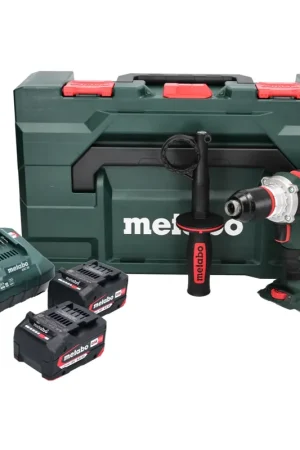 Satisfait Ou Remboursé Metabo BS 18 LTX BL I perceuse-visseuse sans fil 18 V 120 Nm sans balais (602358500) + 2x batterie 4,0 Ah + chargeur + métaBOX