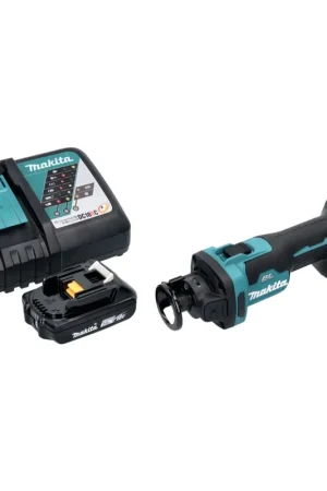 Makita DCO 181 RA1 Trancheuse rotative sans fil 18 V 32000 tr/min Brushless + 1x batterie 2,0 Ah + chargeur Livraison Express