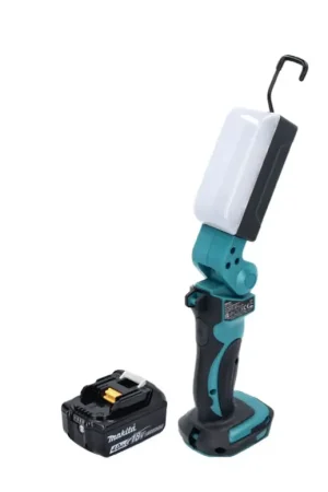 Makita DML 801 M1 X Lampe LED sans fil Lampe de travail 18 V 240 lm + diffuseur + 1x batterie 4,0 Ah - sans chargeur Commande En Gros