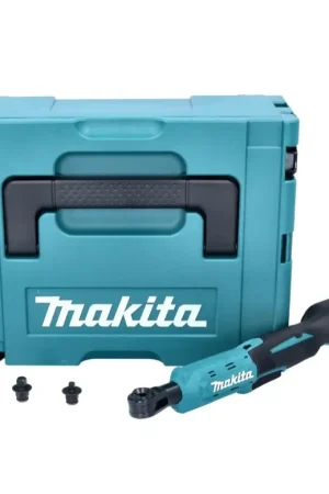 Retour Gratuit Makita DWR 180 ZJ Visseuse à cliquet sans fil 18 V 47,5 Nm 1/4'' 3/8'' + Makpac - sans batterie, sans chargeur