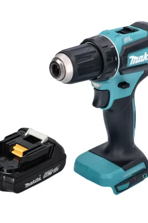 Jusqu'à Épuisement Des Stocks Makita DDF 485 A1 Perceuse-visseuse sans fil 18 V 50 Nm Brushless + 1x batterie 2,0 Ah - sans chargeur