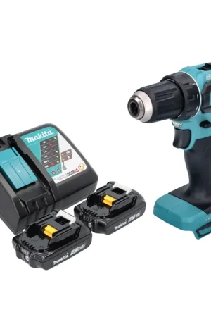 Makita DDF 485 RA perceuse/visseuse sans fil 18 V 50 Nm Brushless + 2x batterie 2,0 Ah + chargeur Populaire