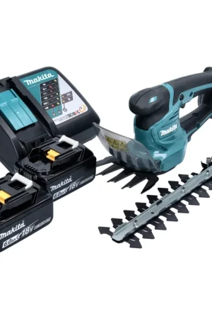 Makita DUM 111 RGX Cisaille à gazon sans fil 18 V + 2x batterie 6,0 Ah + chargeur Marque