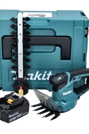 Makita DUM 111 M1XJ Cisaille à gazon sans fil 18 V + 1x batterie 4,0 Ah + Makpac - sans chargeur Top Vente
