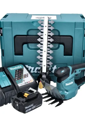 Makita DUM 111 RM1XJ Cisaille à gazon sans fil 18 V + 1x batterie 4,0 Ah + chargeur + Makpac Prix Choc