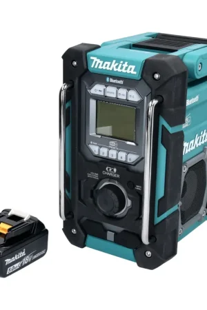 Makita DMR 301 T1 Radio de chantier sans fil 12 V max - 18 V DAB / DAB+ / Bluetooth + 1x batterie 5,0 Ah - sans chargeur Réduction