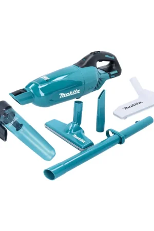 Aspirateur sans fil Makita DCL 280 FZ 18 V sans balais + accessoire séparateur cyclone + suceur de sol commutable - sans batterie, sans chargeur Top Vente