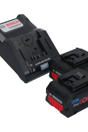 Bosch Kit de démarrage - 2x Batteries GBA ProCORE 18 V 8,0 Ah + Chargeur GAL 18V-160 C (1600A016GP) Commander Maintenant