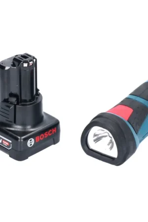 Lampe sur batterie Bosch GLI 12V-80 Professional 12 V 80 lumens + 1x batterie 6,0 Ah - sans chargeur Nouveauté