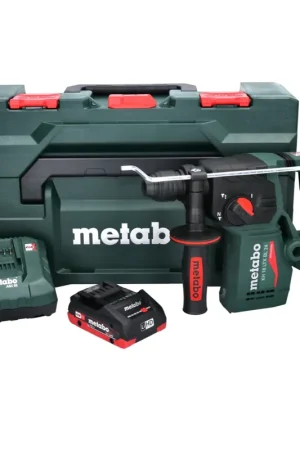 Achat Immédiat Metabo KH 18 LTX BL 24 marteau perforateur sans fil 18 V 2,2 J SDS Plus Brushless + 1x batterie 4,0 Ah + chargeur + metaBOX