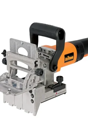 Triton TDJ600 machine à chevilles à main fraiseuse à chevilles 710 watts 0 - 90 ° perceuse à chevilles d'angle Prix Bas