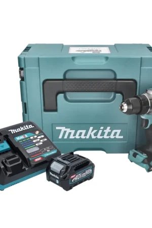 Offre Limitée Makita DF 001 GA101 perceuse-visseuse sans fil 40 V max. 140 Nm XGT Brushless + 1x batterie 2,0 Ah + chargeur + Makpac