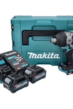 Acheter Direct Makita TW 001 GA201 clé à chocs sans fil 40 V max. 1800 Nm Brushless XGT + 2x batterie 2,0 Ah + chargeur + Makpac