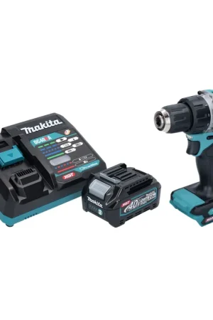 Makita DF 002 GA1 perceuse-visseuse sans fil 40 V max. 64 Nm Brushless XGT + 1x batterie 2,0 Ah + chargeur Nouvel Arrivage