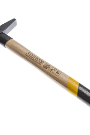 Dernier Modèle FORTE TOOLS Marteau de serrurier avec manche en bois, poids de la tête 100 g, marteau avec manche en bois, outil premium, forgé, double clavette annulaire, tête laquée (000051151020)