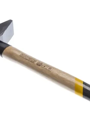 FORTE TOOLS Marteau de serrurier avec manche en bois, poids de tête 2000 g, marteau avec manche en bois, outil premium, forgé, cale double anneau, tête peinte (000051151037) Commande En Gros