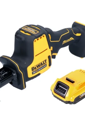 Authentique DeWalt DCS369N Scie sabre sans fil 18V Brushless + 1x Batterie 2,0 Ah - sans chargeur