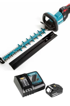 Affaire À Saisir Makita DUH 502 RT1 18V taille-haie sans fil 50cm + 1x batterie 5.0 Ah + chargeur