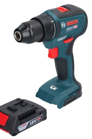 Bosch GSR 18V-55 Professional Perceuse-visseuse sans fil 18 V 55 Nm Brushless + 1x batterie 2,0 Ah - sans chargeur Remise