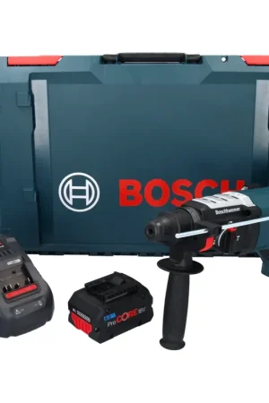 Bosch GBH 18V-28 DC Professional Marteau perforateur sans fil 18 V 3,4 J SDS Plus Brushless + 1x batterie ProCORE 8,0 Ah + chargeur + XL-Boxx Réduction