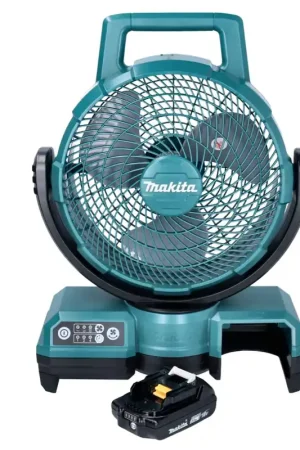 Makita DCF 203 A1 Ventilateur sans fil 14,4 V - 18 V + 1x batterie rechargeable 2,0 Ah - sans chargeur de batterie Commander Vite