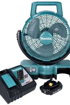 Makita DCF 203 RA1 Ventilateur sans fil 14,4 V - 18 V + 1x batterie 2,0 Ah + chargeur Usine Directe