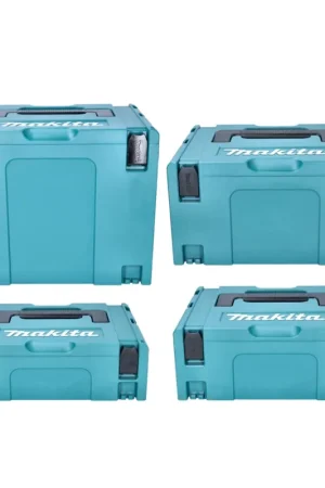 Makita Makpac Set Gr. 1 + 2 + 3 + 4 Boîte de transport et caisse à outils Solde