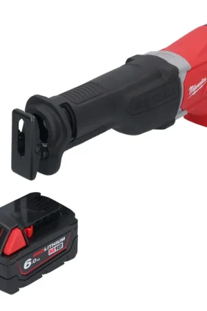 Batterie Milwaukee M18 BSX-601 Scie sabre Recipro 18 V + 1x batterie 6,0 Ah - sans chargeur Populaire