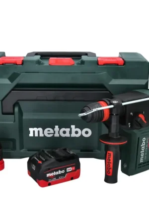 Expédié Aujourd'hui Metabo KH 18 LTX BL 24 Q Marteau perforateur burineur sans fil 18 V 2,2 J + 1x Batterie 5,5 Ah + metaBOX - ohne Ladegert