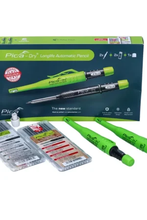 Pica Marker Pica Dry Longlife Marqueur automatique + 18 Mines de rechange (3097) Prix Cassé