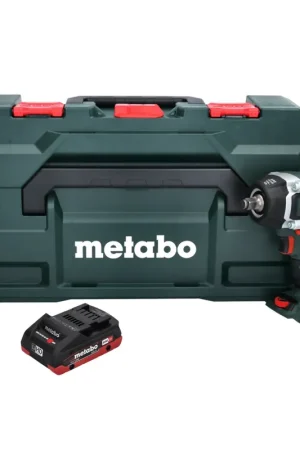 Authentique Metabo SSW 18 LTX 800 BL Visseuse à choc sans fil 18 V 800 Nm 1/2" Brushless + 1x batterie 4,0 Ah + metaBOX - sans chargeur