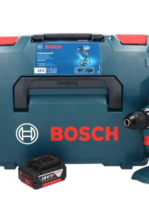 Bosch GSR 18V-45 Perceuse-visseuse sans fil 18 V 45 Nm Brushless + 1x batterie 5,0 Ah + L-Boxx - sans chargeur Affaire À Saisir