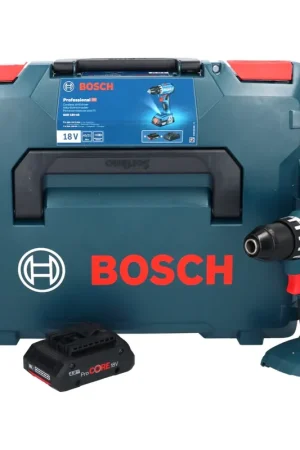 Bosch GSR 18V-45 Perceuse-visseuse sans fil 18 V 45 Nm brushless + 1x Batterie ProCORE 4,0 Ah + Coffret L-Boxx - sans chargeur Meilleur Choix
